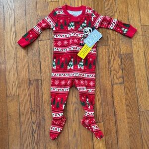 Disney Mickey Mouse Baby Footie Pajamas